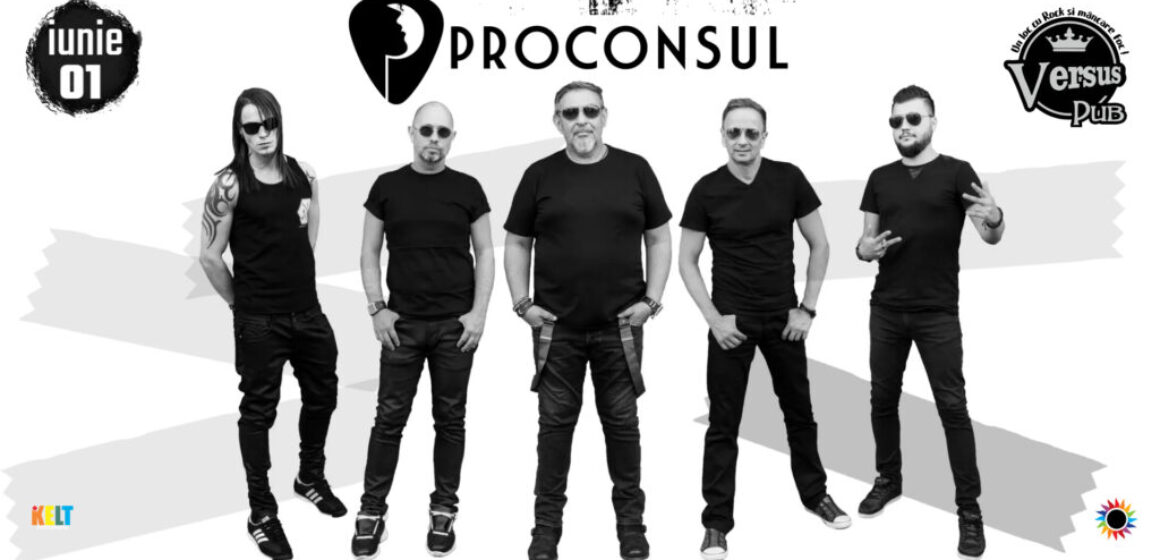 proconsul (2) PROCONSUL vine la VERSUS Pub Galati pentru un concert extraordinar. Cu aceeasi energie si povesti frumoase va asteptam pe 1 iunie la Versus PUB Galati. “Printre nori” este in primul rând reluarea, după ani, a unei colaborări care a fost de bun augur, cu compozitorul și producătorul Andy Robert. Am produs împreună discul “No matter what” și single-ul cu același nume după care drumurile noastre s-au despărțit. In urma cu 6 luni am primit propunerea de la Andy să realizăm împreună cântecul “Printre nori” și intrând în studio să îl producem, ne-am reamintit de chimia dintre noi. Rezultatul, cântecul “Printre nori” este o melodie care îndeamnă la meditație și la înțelegerea faptului că atunci când primești o nouă șansă în viață (scapi dintr-un accident sau îți revii după o boală sau după o relație nereușită), este bine să începi cu ordinea firească, punându-l pe Dumnezeu pe primul loc în viața ta. Regizorul și prietenul nostru Emi Petruț, cu care de altfel am realizat toate videoclipurile Proconsul de la “Un Om mai Bun” încoace, a reușit să surprindă excelent acest lucru și beneficiind de jocul si expresivitatea actorului Corneliu Ulici, un tânăr actor (și de-acum prieten), care a acceptat imediat invitația de a fi protagonistul videoclipului nostru. Credem ca “Nihil Sine Deo” (“Nimic fără Dumnezeu”), ar putea să fie, fără doar și poate, motto-ul cântecului nostru. ❗După achiziționarea biletelor ONLINE este necesar să sunați la 0236.328.344 pentru rezervarea mesei (număr exact de locuri). Mesele se ocupa in ordinea achitarii biletelor. * Accesul este gratuit pentru copiii cu vârsta sub 7 ani numai insotiti de un adult. Minorii cu vârsta între 12 ani și 16 ani pot intra la eveniment în baza unui bilet valid, numai însoțiti de un părinte sau tutore și doar cu prezentarea actelor de identitate la punctul de acces. Minorii cu vârsta între 16 ani împliniți și 18 ani neîmpliniți pot intra neînsoțiți la eveniment pe baza biletului. Organizatorii pot solicita actul de identitate al participanților la eveniment în scopul verificării vârstei acestora. Organizatorii își rezervă dreptul de a refuza accesul persoanelor care nu se încadrează în regulile de access impuse pentru eveniment. Contravaloarea biletului nu va fi returnată. În cadrul evenimentului vor fi realizate fotografii și filmări care vor fi folosite ulterior pe platformele de social media ale noastre și ale partenerilor, iar unele pot conține, aleatoriu, imaginea sau vocea persoanelor din public. Participarea la eveniment reprezintă acordul implicit pentru folosirea lor în aceste scopuri. Nu recomandăm participarea persoanelor care suferă de epilepsie. În cadrul evenimentului poate fi folosită lumină cu efect stroboscopic, care crește riscul declanșarii crizelor de epilepsie
