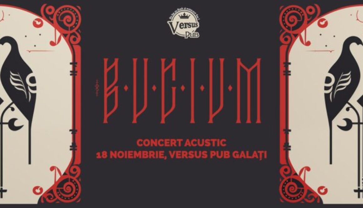 concert acustic bucium galati versus pub bilete